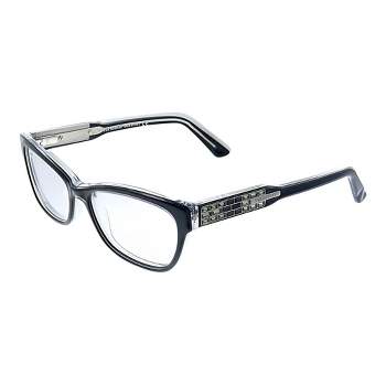 Swarovski  003 Womens Square Eyeglasses Black 54mm