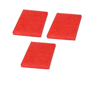 Unique Bargains Kitchen Non-Scratch Scouring Sponge Pad 3 Pcs - 1 of 4