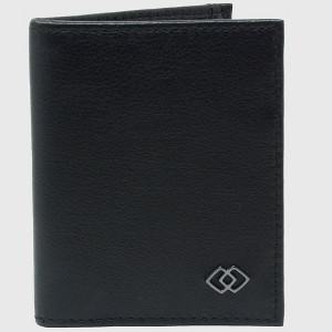 Alpine Swiss Double Diamond RFID Business Card Case Wallet - 1 of 3