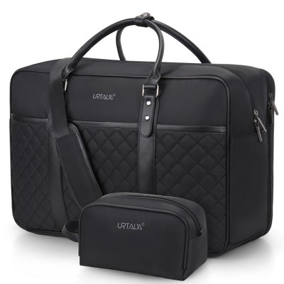 MaseiKar Travel Duffle Bag for Men, Weekender Bag for Women with Toiletry Bags, Carry On Overnight Bags with 17.3 inch Laptop Pouch