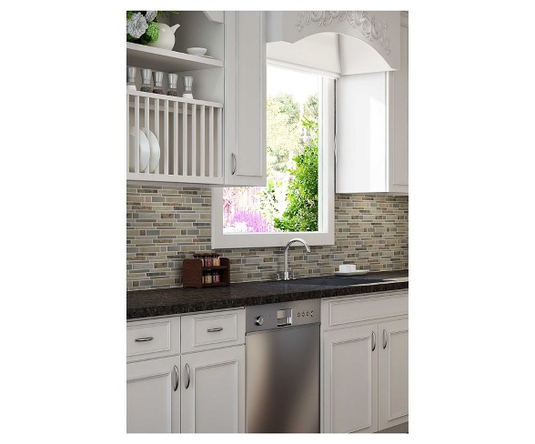 D&#233;cor 5 Pack Peel & Stick Mosaic Tile