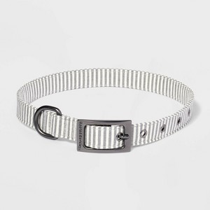 Striped Fashion Dog Collar with Pin Buckle - Boots & Barkley™ - 1 of 3