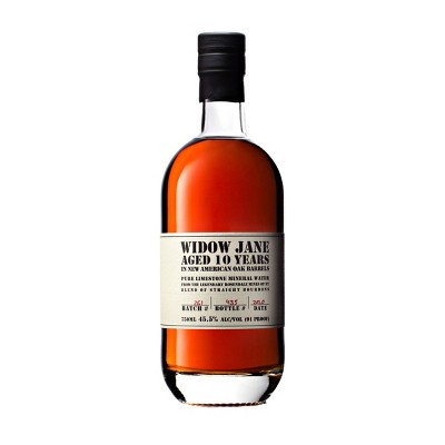 Widow Jane 10yr Bourbon Whiskey - 750ml Bottle : Target