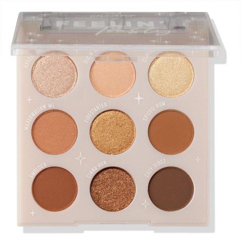 Colourpop Pressed Powder Eyeshadow Makeup Palette - Feelin' Toasty - 0.3oz  : Target