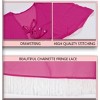 LA LEELA Women's Open Front Summer Vacation Beachwear Short Bathing Suit Cardigan Holiday Swimwear Duster Beach Swim - 3 of 4