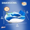 Banzai Motorized Battery Powered Inflatable Pool Cruiser Water Float with Backrest, Handles, and Built-In Cupholder for Teens/Adults - 3 of 4