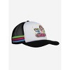 Powerpuff Girls Trio Flying Logo White Trucker Hat - 3 of 4