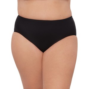 Aqua Green, Women's Mid Rise Brief - 1 of 3