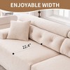 Whisen 4-Seater Compression Sofa with 2 Pillows - 3 of 4