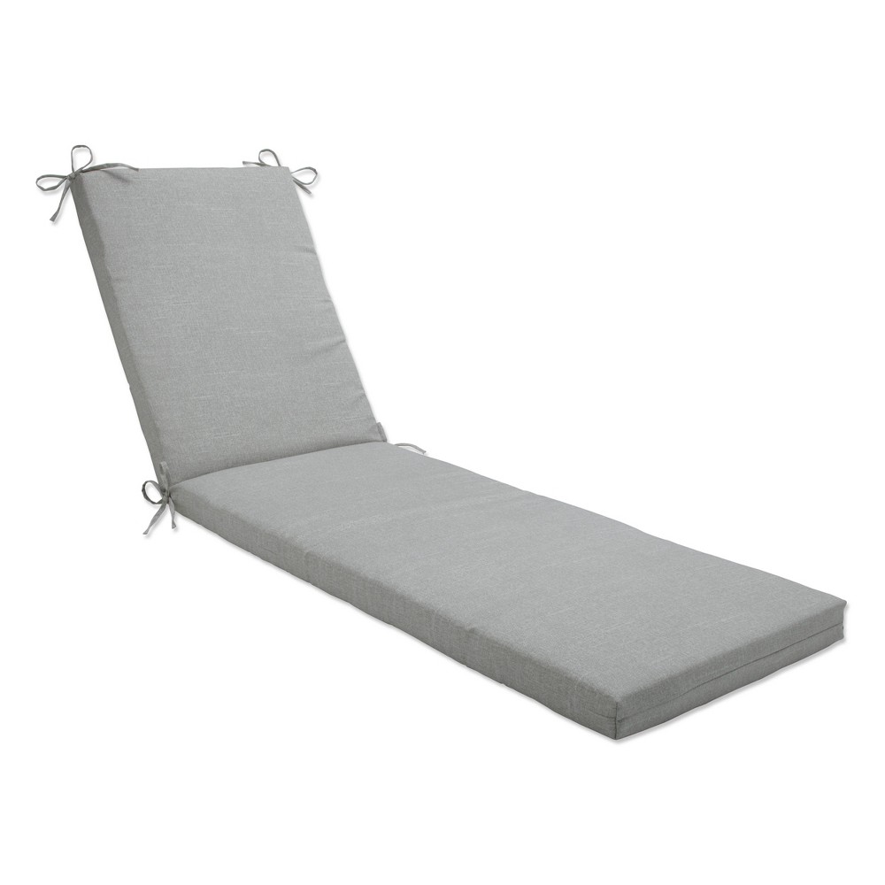 80" x 23" Outdoor/Indoor Chaise Lounge Cushion Tory Bisque Off-White - Pillow Perfect