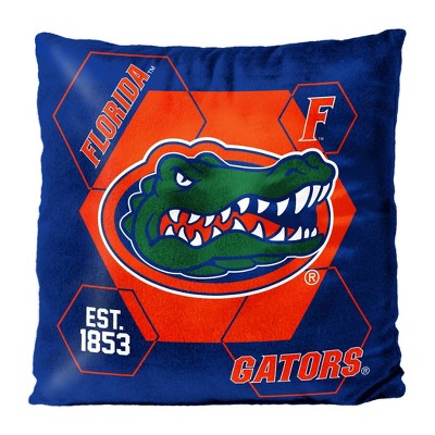 NCAA Florida Gators Firm Density Connector Velvet Reverse Pillow