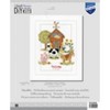 Vervaco Counted Cross Stitch Kit 8.75"X11.5"-At The Farm Record On Aida - 4 of 4