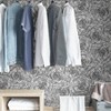 NuWallpaper Beauty Peel and Stick Wallpaper Black: Removable Vinyl, Self-Adhesive, Solid Pattern, 28.2 Sq Ft Coverage - 4 of 4