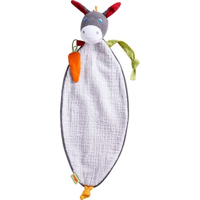 Download Haba Cuddly Donkey Snuggly Lovey Baby Blankie Target