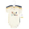 Hudson Baby Cotton Bodysuits, Kind Human - 2 of 4