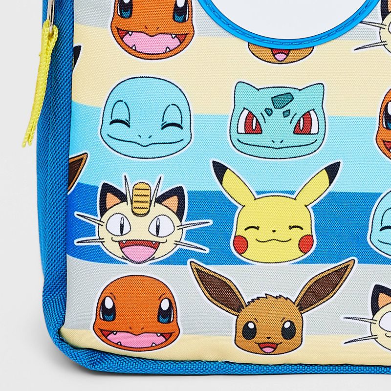 Kids&#39; Pokemon Crossbody Bag Sling Pack Pokeball - Blue, 4 of 5