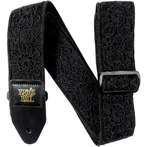 Ernie Ball Classic Jacquard Daisy After Dark Guitar Strap - 1 of 1