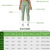 NPolar Women's High Waist Workout Leggings with 25In Inseam No Front Seam - 2 of 4