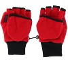 Iceberg Polar Wear Girl's 4-7 Winter Fleece Convertible Fingerless Glove to Mitten - 4 of 4