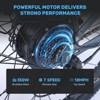 26" Electric Bike 350W Electric City Cruiser Bicycle 36V Removable Battery, 7-Speed Electric Bike for Adults - 4 of 4