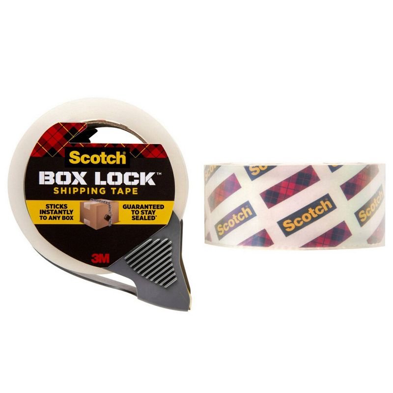 Scotch Box Lock Shipping Tape 1.88in x 54.6yd, 3 of 20