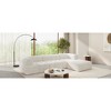 122" Modern L-Shaped Sectional Sofa with High-Density Foam, Chaise Lounge, Fully Assembled Right-Hand Facing, No Assembly Needed - 3 of 4