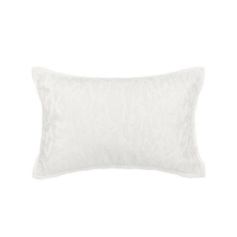 EY Essentials Avon Embroidered Tone on Tone Cotton Velvet Decorative Throw Pillow - image 1 of 2