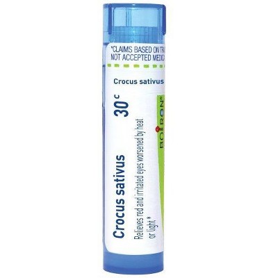 Crocus Sativus 30C by Boiron Homeopathic Single Medicine For Allergy  -  80 Pellet