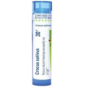 Crocus Sativus 30C by Boiron Homeopathic Single Medicine For Allergy  -  80 Pellet - 1 of 4