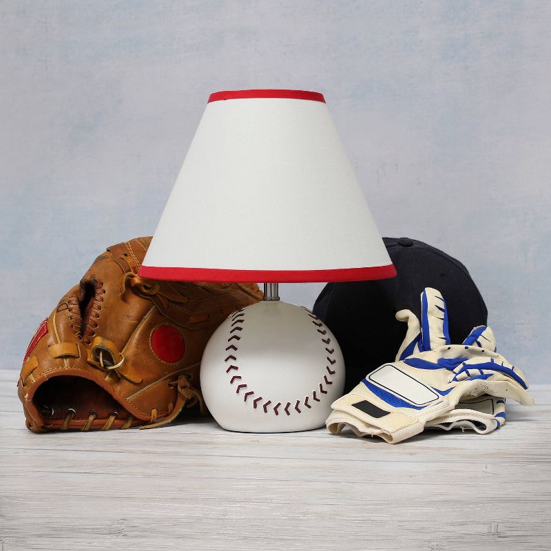 11.5" SportsLite Tall Athletic Sports Base Bedside Table Desk Lamp - Simple Designs, 3 of 12
