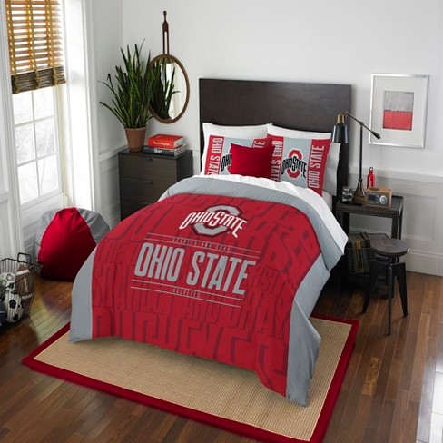 Ncaa Northwest Modern Take Full Queen Comforter Set Ohio State Buckeyes 86 X 86