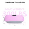 NAYSAYE Exercise Trainers Full Body Training Platform Multiple Intensity Levels for Home Fitness, Pink, 31.1"*17.7"*5.5" - 2 of 4