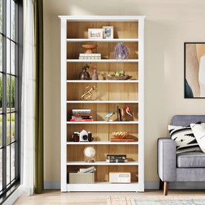 Hommoo 70.9" Tall 8-Tier Bookshelf Freestanding Bookcase - 1 of 4
