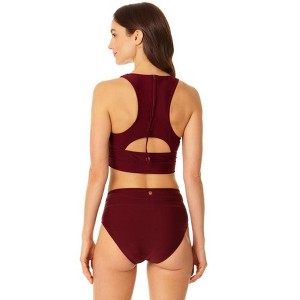 Coppersuit - Women's Banded Halter Longline Bra Swimsuit Top - 1 of 4