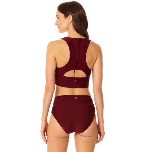 Coppersuit - Women's Banded Halter Longline Bra Swimsuit Top : Target