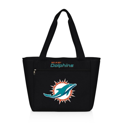 Black Miami Dolphins 12oz. Personalized Slim Can Holder