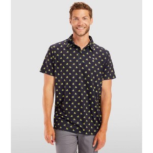 Tipsy Elves Golf Shirts for Men - Performance Athletic Fit Men's Golf Polo Shirts w/ Moisture Wicking Stretch Fabric - 1 of 4