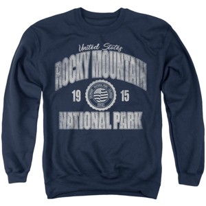 Men's Rocky Mountain National Park Established Date Crewneck Sweatshirt - 1 of 4