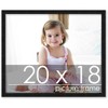 PosterPalooza | Simple Black Picture Frame - UV Acrylic, Backing Board, Hanging Hardware Included - 2 of 4