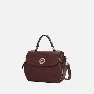 MKF Collection Clementine Vegan Leather Women’s Satchel Handbag Purse by Mia K - 1 of 4