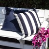 Sapphtopaz Decorative Pillows, Standard Size Waterproof Bed Pillows for Patio,Garden & Pool for Bed - 3 of 4