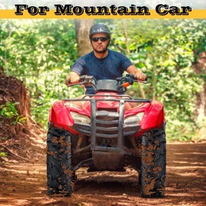 2 Pack All-Terrain ATV Tires - Tubeless Front & Rear Off-Road Tires for Trail, Sand and Mud - 1 of 4