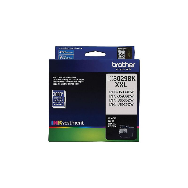 Brother LC 3029 Black Ink Cartridge Extra High 2429322, 5 of 6