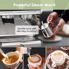 Espresso machine with built-in grinder, rapid heating, milk frother, ideal for home or office use - 3 of 4