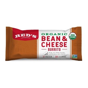 Red's Frozen Organic Bean Rice & Cheese Burrito - 5oz - 1 of 4