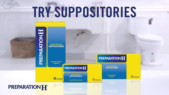 Preparation H Hemorrhoidal Suppositories - 12ct, 2 of 11, play video