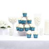Big Dot of Happiness Blue Elegant Cross - Boy Religious Party Decorations - Party Cupcake Wrappers - Set of 12 - 2 of 4