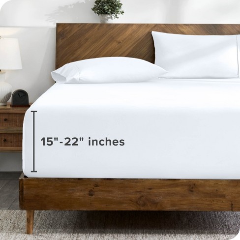 Extra Deep Fitted Bed Sheet With Pillowcases 16 For Thick Mattress 