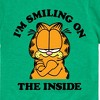 Boys' - Garfield - Smiling On The Inside Short Sleeve Graphic T-Shirt - 2 of 4