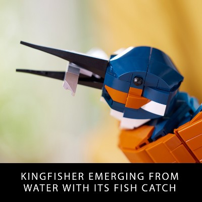 LEGO Icons Kingfisher Bird Building Set for Build and Display 10331_0